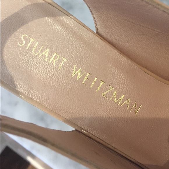 COPY - Stuart Weitzman Patent Leather Wedges - Picture 4 of 7